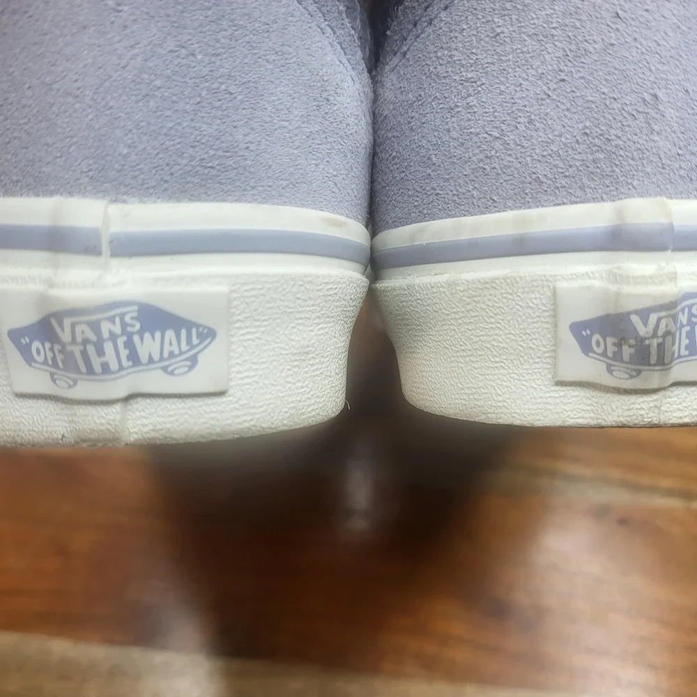 Vans‎ Shoes Mens Size 7 Purple Old Skool Mesh Suede Low Top Skate Womens 8.5